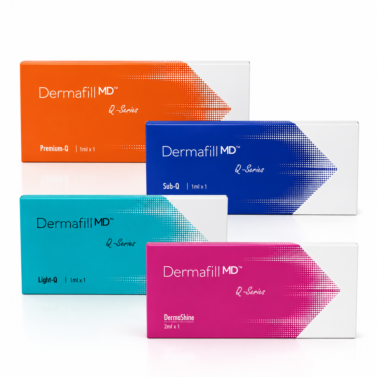Dermafill MD (Sub Q, Premium Q, Light Q, Dermashine)